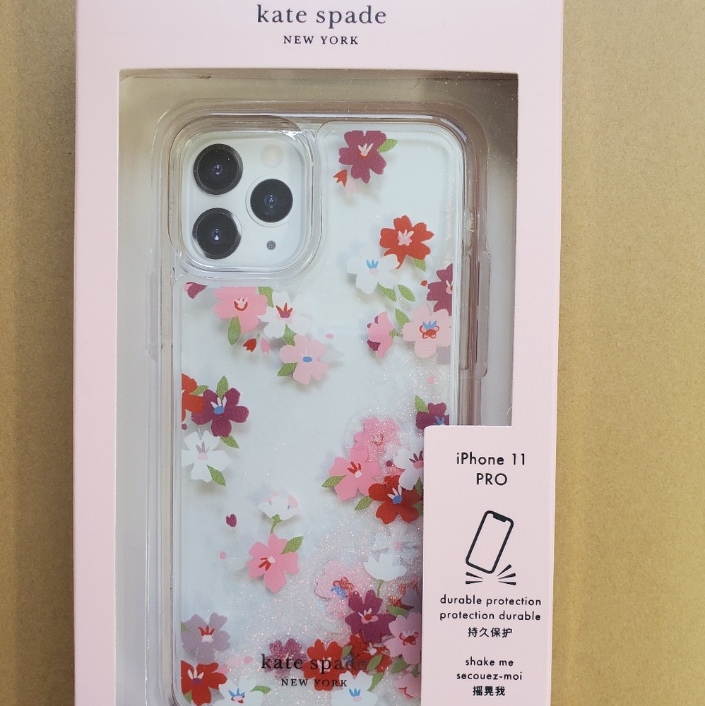 Kate Spade IPhone 11 pro liquid case